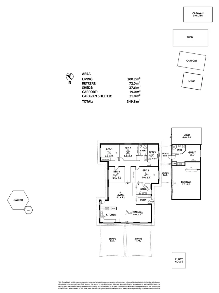 Floorplan of Homely house listing, 1514 East Front Road, Younghusband SA 5238