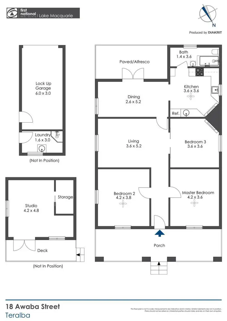 Floorplan of Homely house listing, 18 Awaba Street, Teralba NSW 2284
