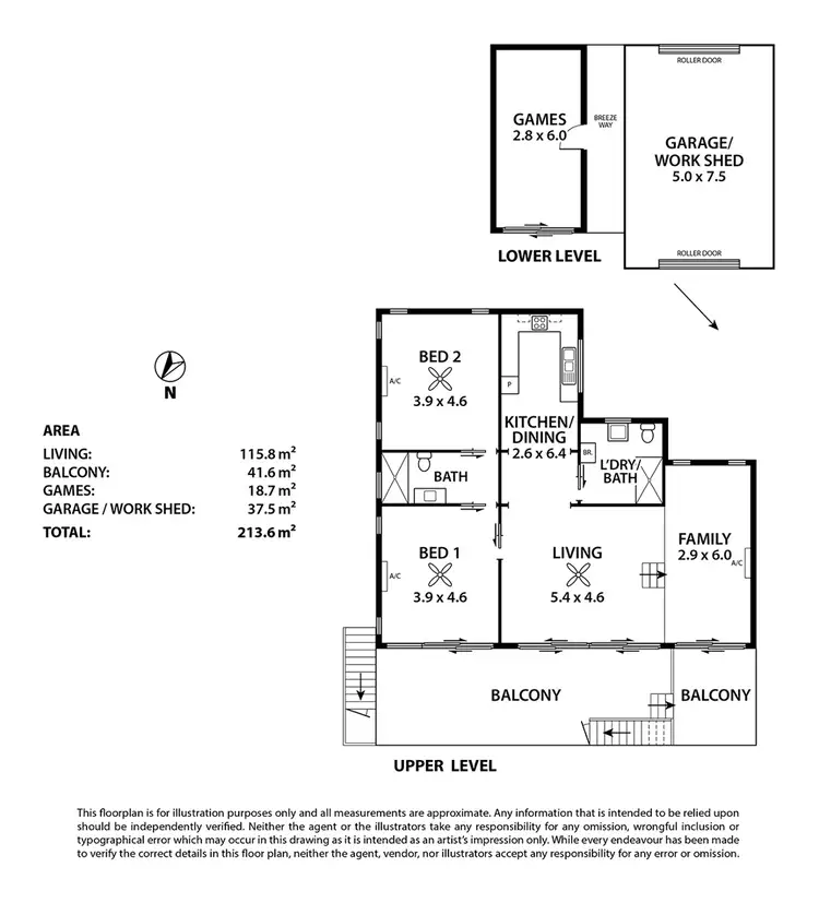 Floorplan of Homely house listing, 6 Shack Front Rd, Kroehns Landing, Nildottie SA 5238