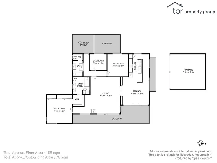 Floorplan of Homely house listing, 4248 Huon Highway, Port Huon TAS 7116