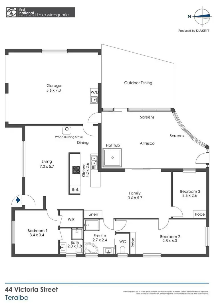 Floorplan of Homely house listing, 44 Victoria Street, Teralba NSW 2284