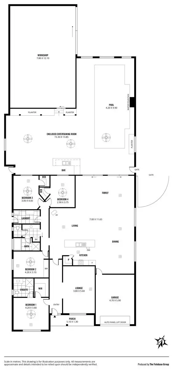 Floorplan of Homely house listing, 55 Dolphin Boulevard, Aldinga Beach SA 5173