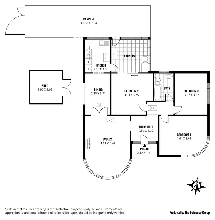 Floorplan of Homely house listing, 32 Quinlan Avenue, St Marys SA 5042