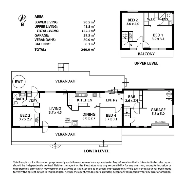 Floorplan of Homely house listing, 7 Buckleys Road, Lobethal SA 5241