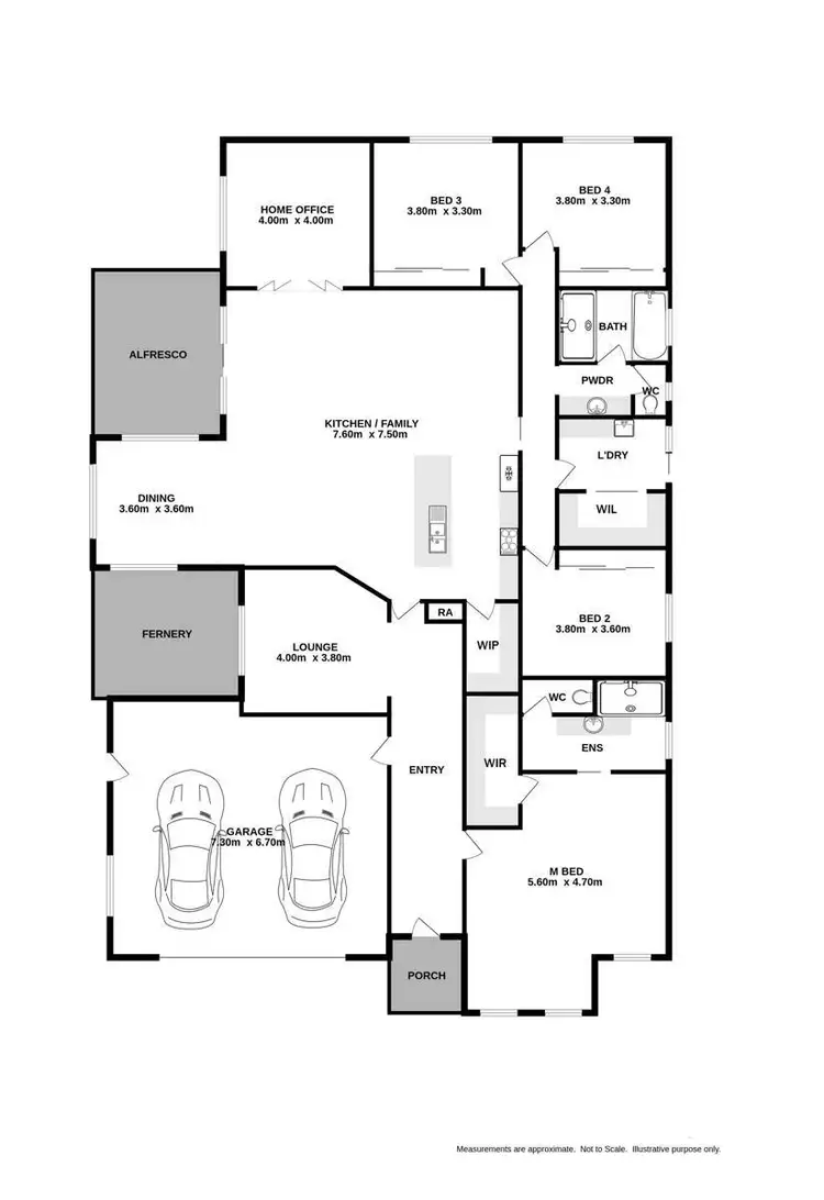 Floorplan of Homely house listing, 135 Riverboat Drive, Thurgoona NSW 2640