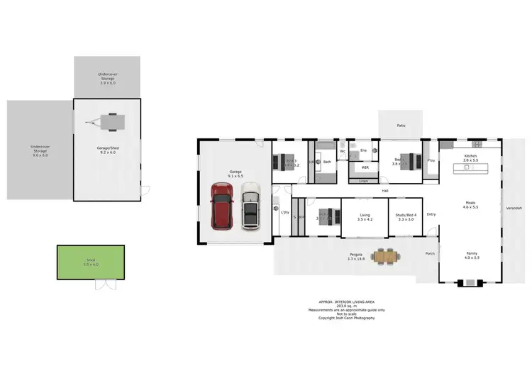 Floorplan of Homely rural property listing, 41 York Lane, Beechworth VIC 3747