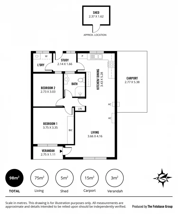 Floorplan of Homely unit listing, 14/7-11 Findon Road, Woodville South SA 5011
