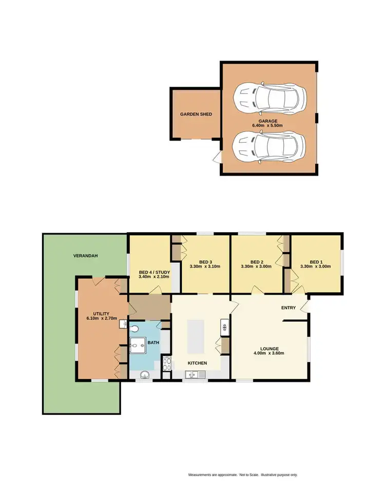 Floorplan of Homely house listing, 451 Buckland Gap Road, Beechworth VIC 3747