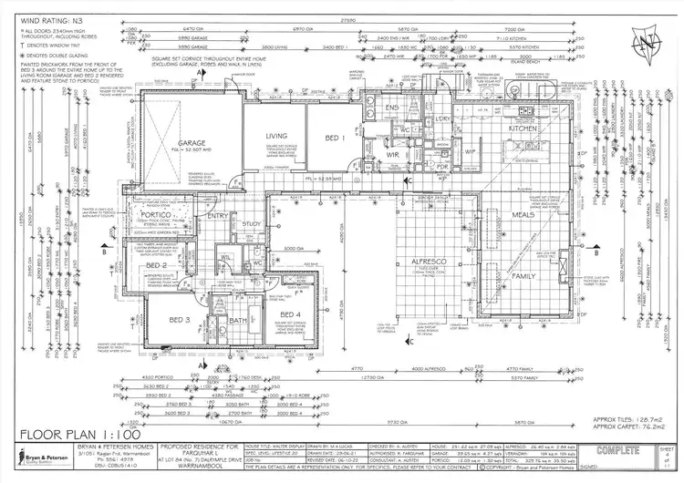Floorplan of Homely house listing, 7 Dalrymple Drive, Warrnambool VIC 3280