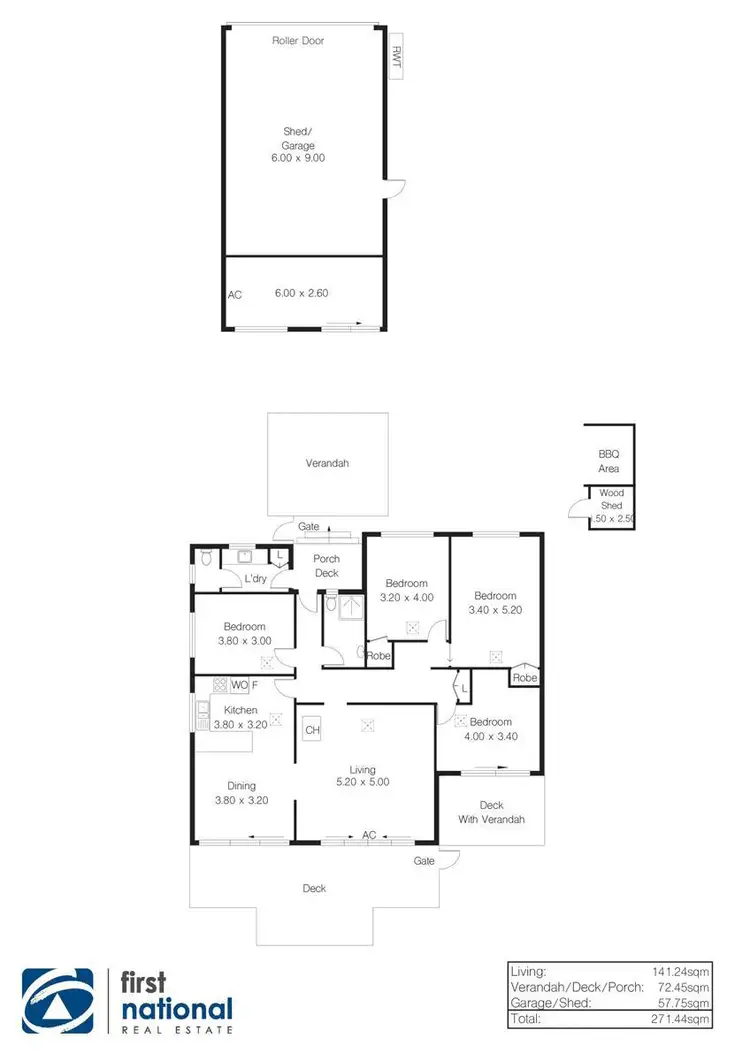 Floorplan of Homely house listing, 5 Minlacowie Road, Port Vincent SA 5581