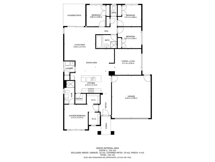 Floorplan of Homely house listing, 74 Riverboat Drive, Thurgoona NSW 2640