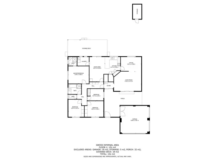 Floorplan of Homely house listing, 10 Amaroo Crescent, Wodonga VIC 3690