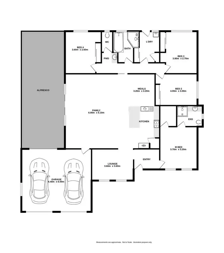 Floorplan of Homely house listing, 39 Heppner Court, Thurgoona NSW 2640