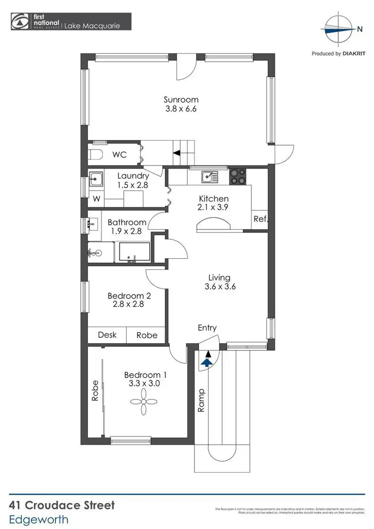Floorplan of Homely house listing, 41 Croudace Street, Edgeworth NSW 2285