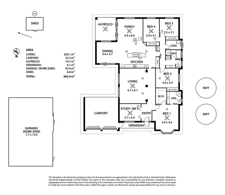 Floorplan of Homely house listing, 10-16 Edward Street, Mannum SA 5238