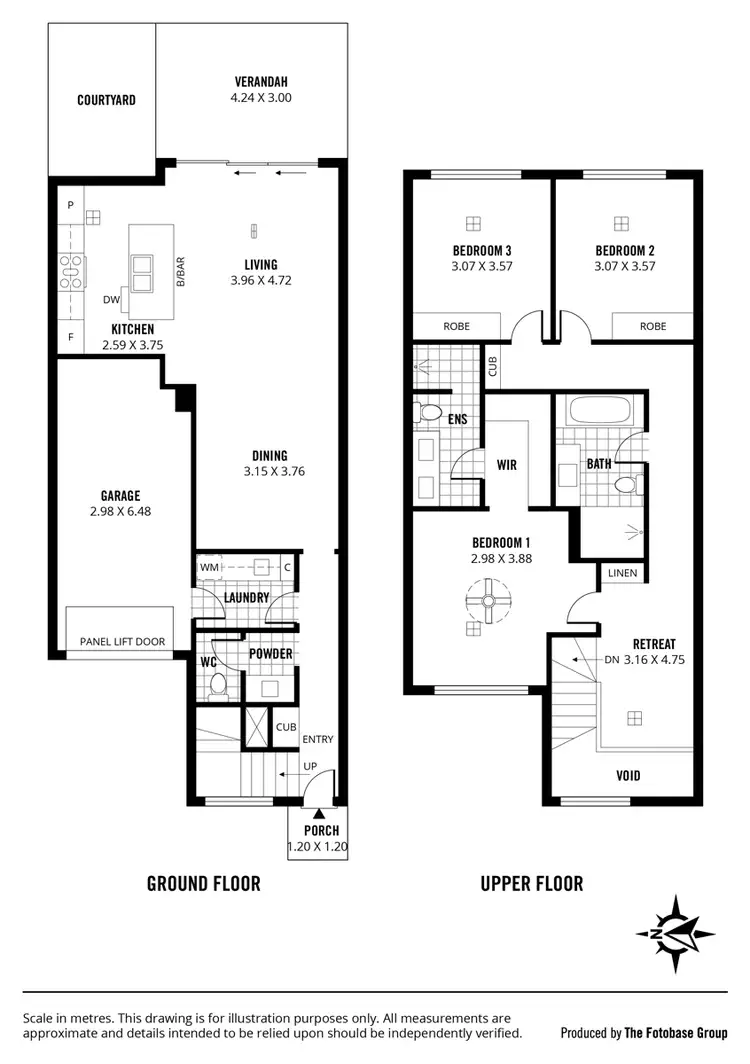 Floorplan of Homely house listing, 3/4 North Street, Hectorville SA 5073