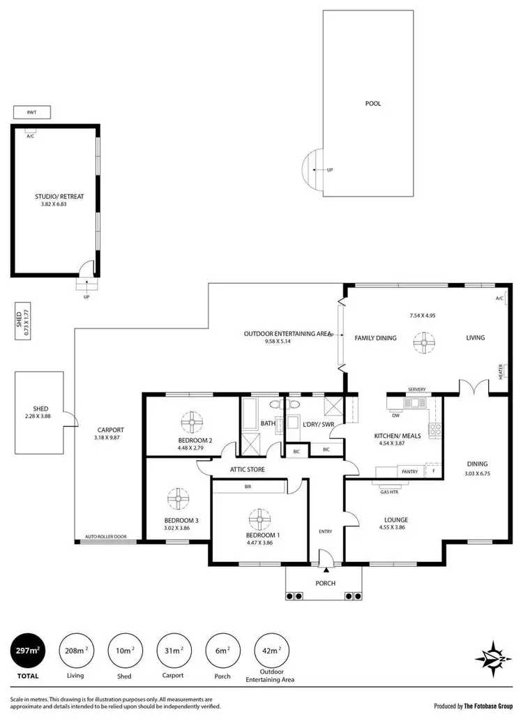 Floorplan of Homely house listing, 5 Tester Drive, Blackwood SA 5051