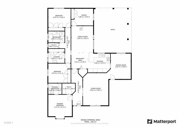 Floorplan of Homely house listing, 677 San Mateo Avenue, Mildura VIC 3500