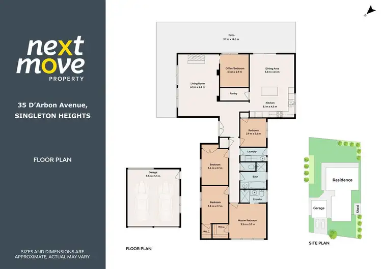 Floorplan of Homely house listing, 35 D'Arbon Avenue, Singleton NSW 2330