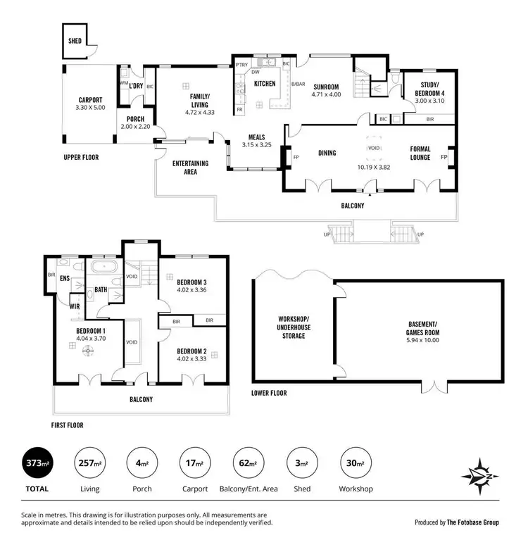 Floorplan of Homely house listing, 78 Broadmeadow Drive, Flagstaff Hill SA 5159