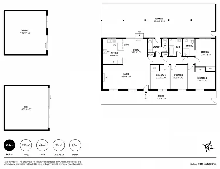 Floorplan of Homely house listing, 51 Follett Street, Aldinga Beach SA 5173