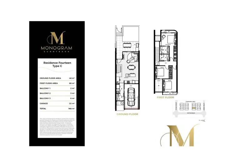 Floorplan of Homely townhouse listing, 14/66 Station Road, Sunnybank QLD 4109