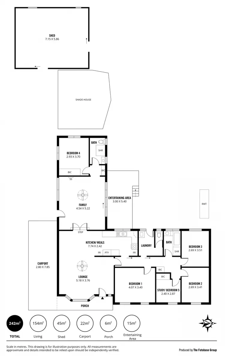 Floorplan of Homely house listing, 4 Woodburn Avenue, Hawthorndene SA 5051