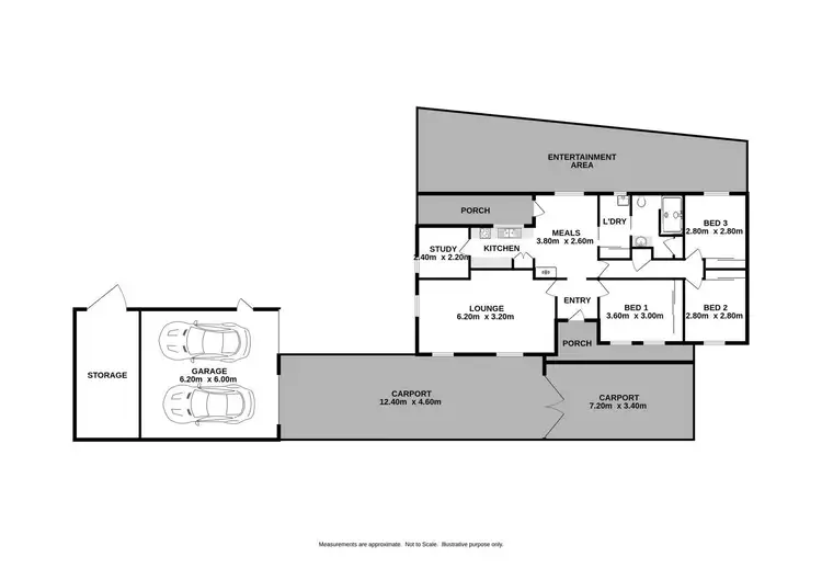 Floorplan of Homely house listing, 6 Dublin Street, Wodonga VIC 3690