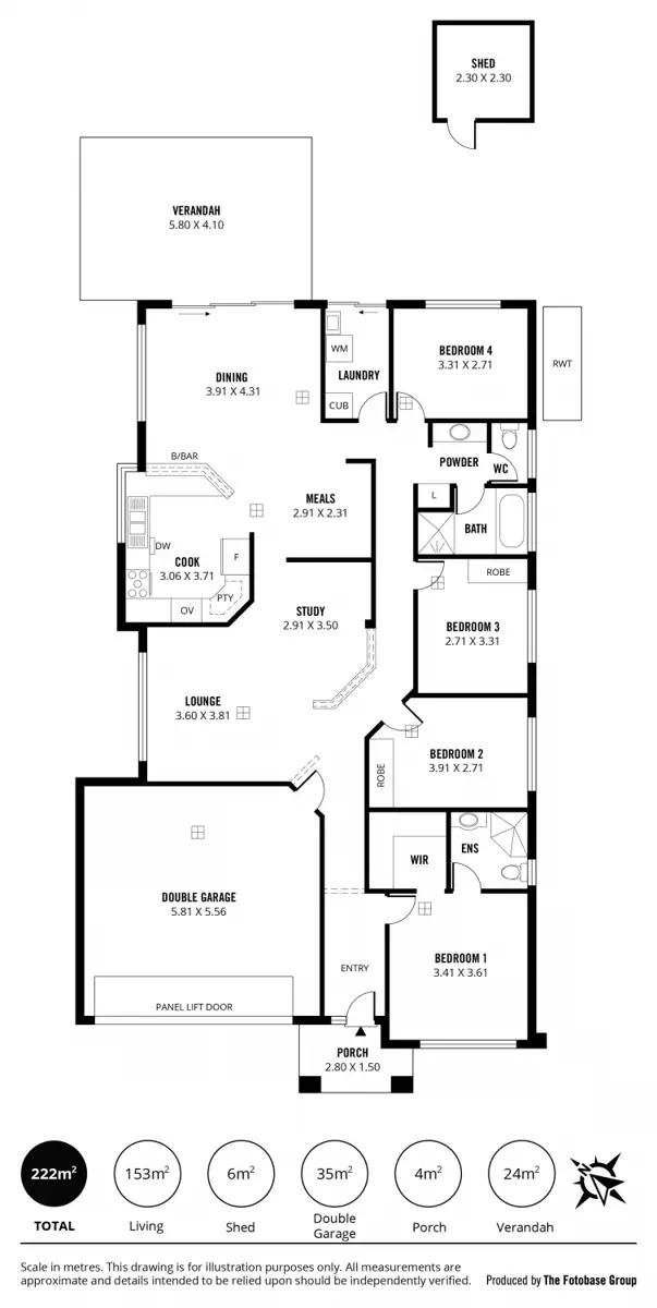 Floorplan of Homely house listing, 6 Chivers Street, Hallett Cove SA 5158