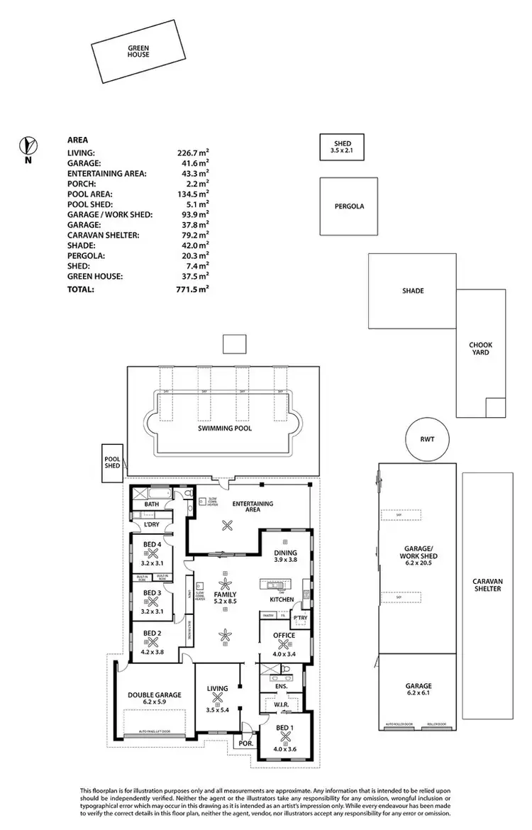 Floorplan of Homely rural property listing, 27 Magpie Crescent, Mannum SA 5238