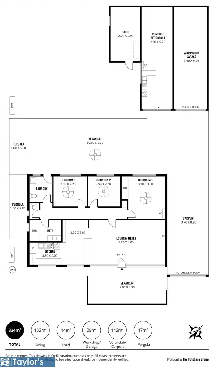 Floorplan of Homely house listing, 418 Bridge Road, Para Hills West SA 5096