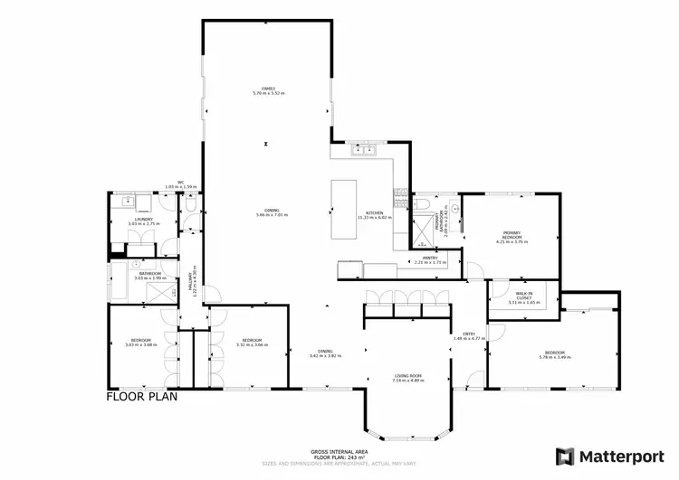 Floorplan of Homely house listing, 3037 Benetook Avenue, Mildura VIC 3500
