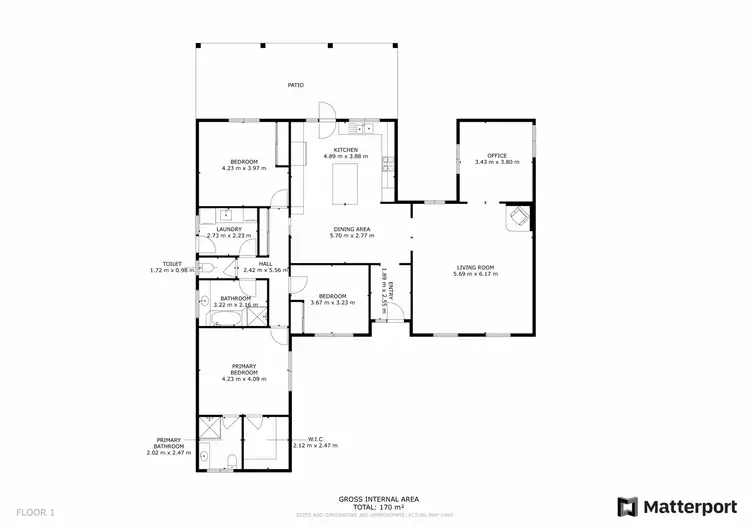 Floorplan of Homely house listing, 320-322 Cowra Avenue, Nichols Point VIC 3501