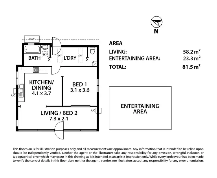 Floorplan of Homely house listing, Lot 2 Gully Road, Caloote SA 5254