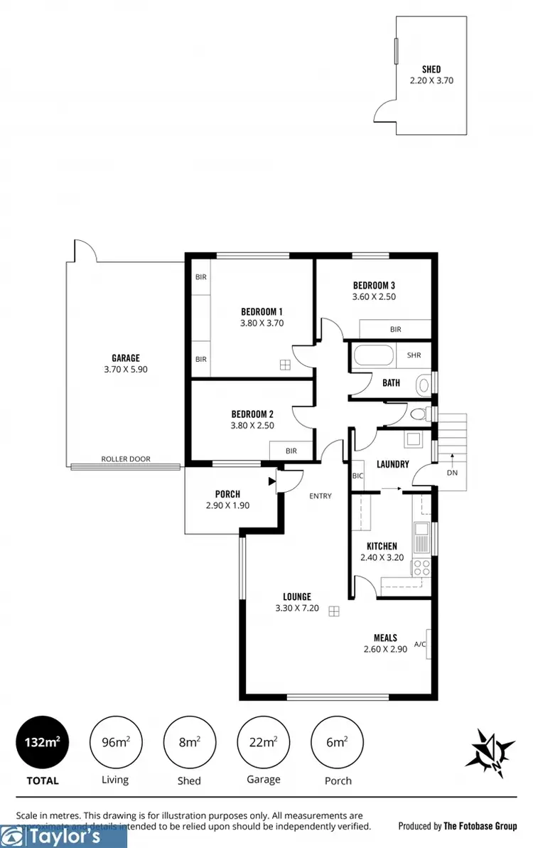 Floorplan of Homely house listing, 109 Maxwell Road, Ingle Farm SA 5098