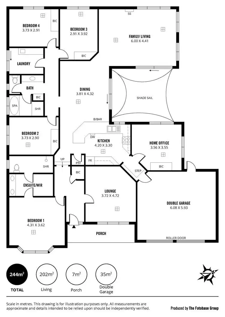 Floorplan of Homely house listing, 7 The Farm Lane, Craigburn Farm SA 5051