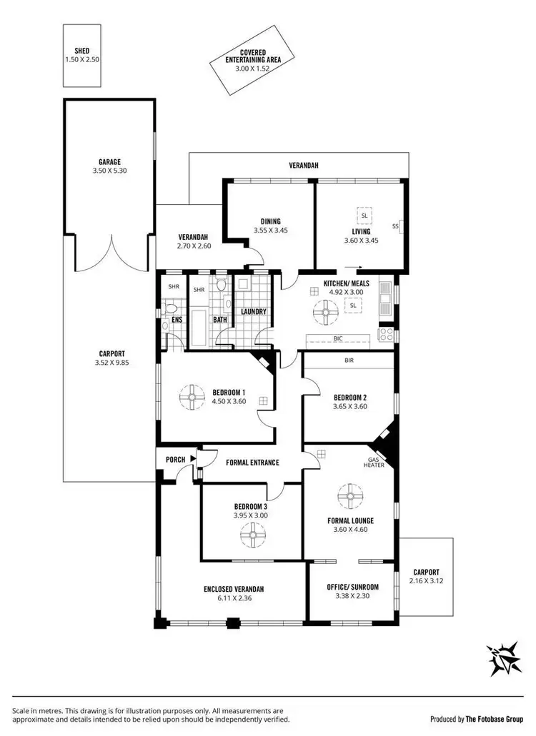 Floorplan of Homely house listing, 161 Belair Road, Torrens Park SA 5062