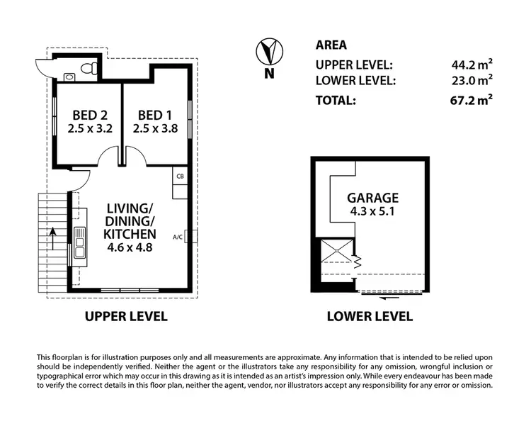 Floorplan of Homely house listing, 18 Caloote Landing, Caloote SA 5254