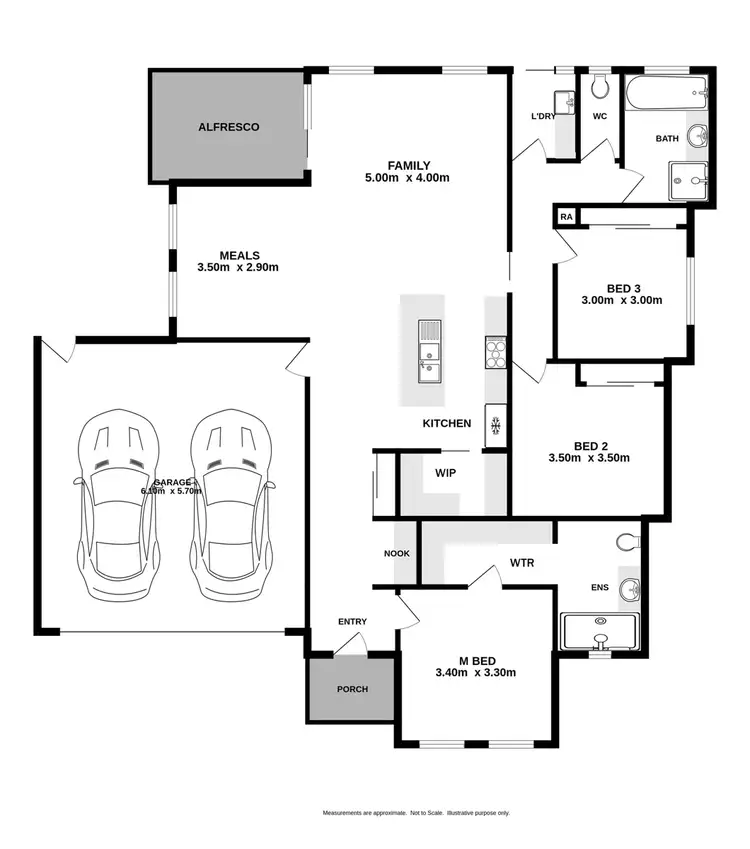 Floorplan of Homely house listing, 2 Kansas Court, Springdale Heights NSW 2641