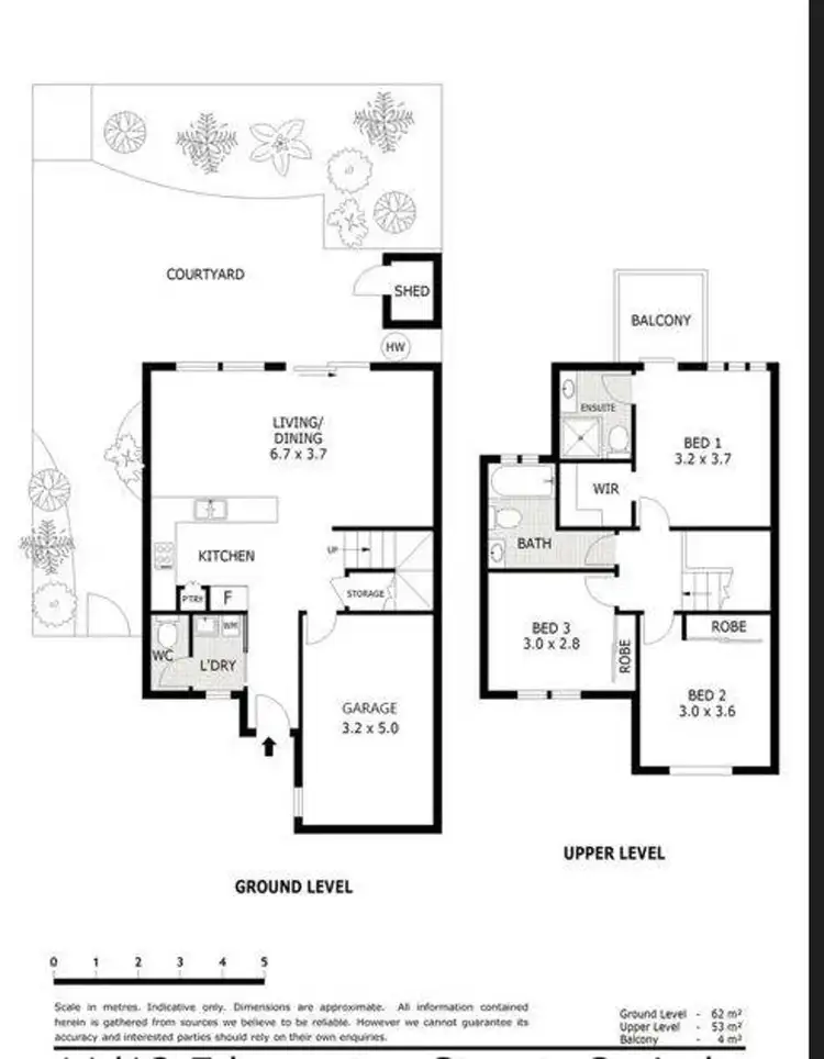 Floorplan of Homely townhouse listing, 17/12 Edmondson Street, Corinda QLD 4075