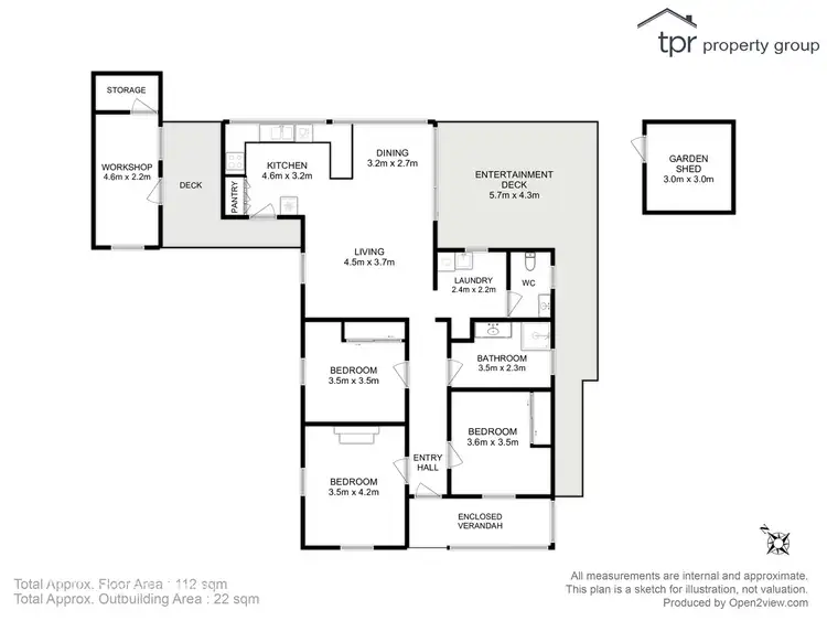 Floorplan of Homely house listing, 55 Station Road, Dover TAS 7117