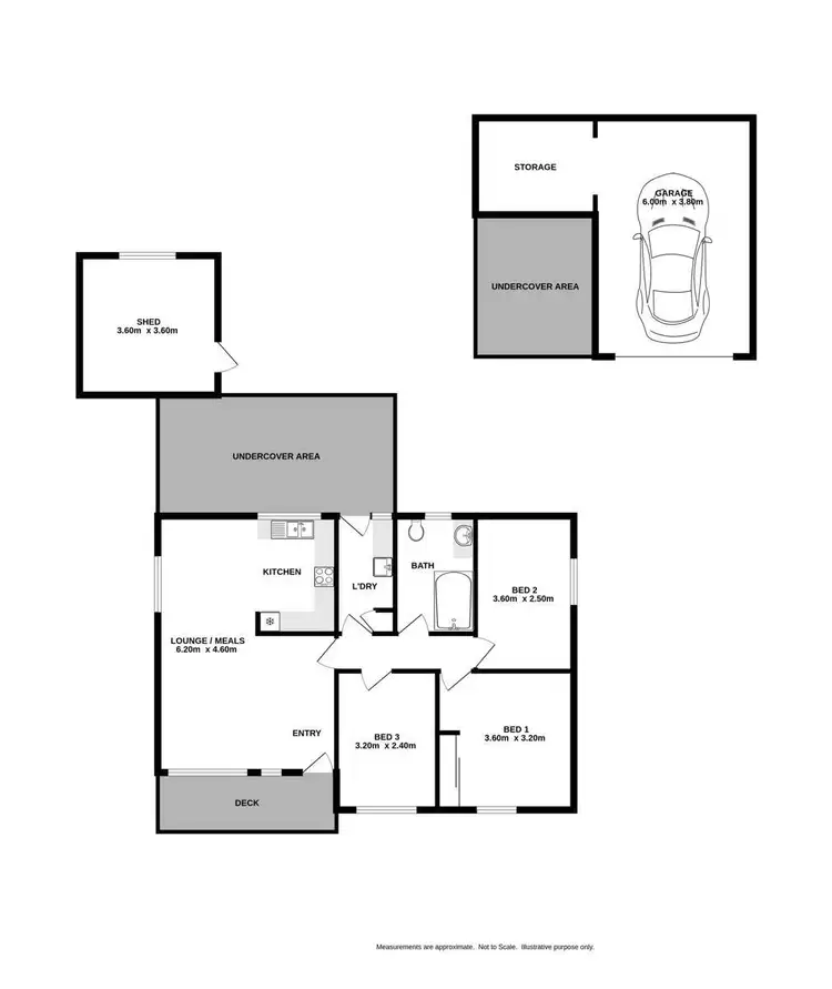 Floorplan of Homely house listing, 1007 Calimo Street, North Albury NSW 2640