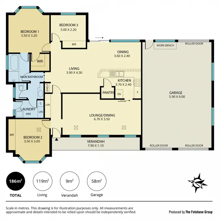 Floorplan of Homely house listing, 5 Kingston Place, Gumeracha SA 5233