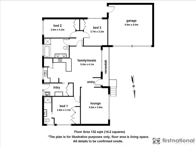 Floorplan of Homely house listing, 85 Strathavan Drive, Berwick VIC 3806