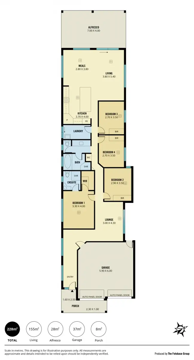 Floorplan of Homely house listing, 59a Eliza Street, Salisbury SA 5108