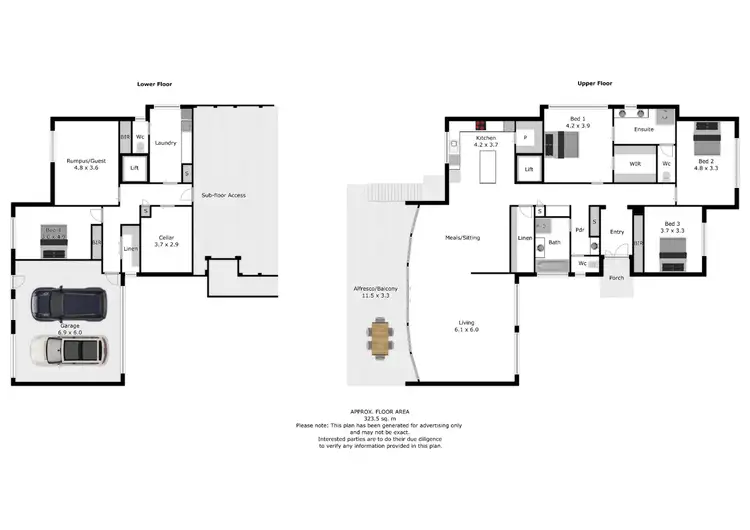 Floorplan of Homely house listing, 16 Warner Road, Beechworth VIC 3747