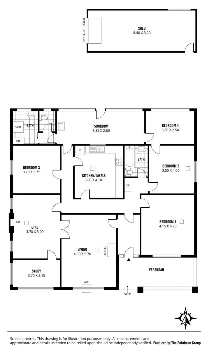 Floorplan of Homely house listing, 11 Linden Crescent, Linden Park SA 5065