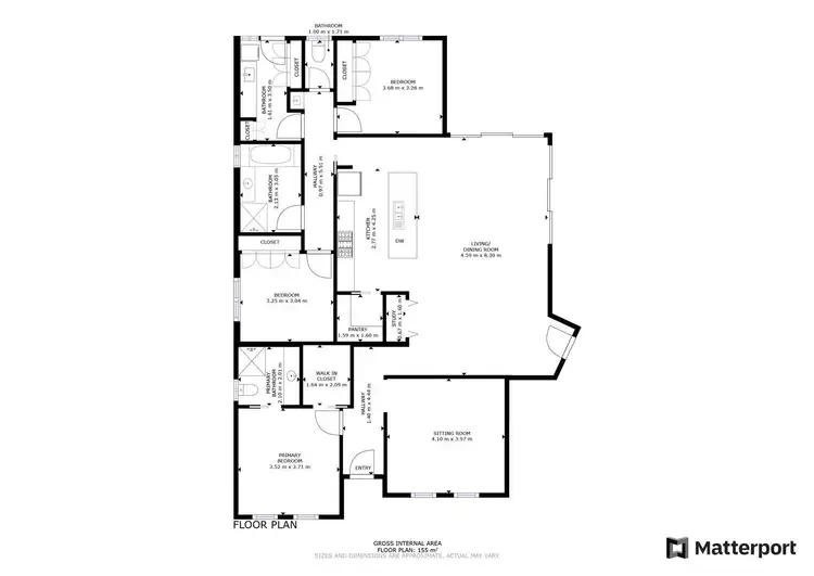 Floorplan of Homely house listing, 4 Venice Court, Irymple VIC 3498