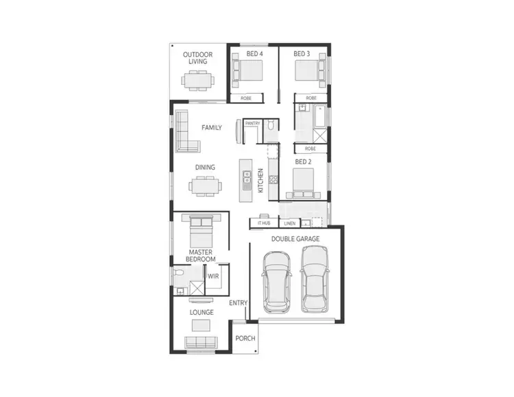 Floorplan of Homely house listing, 24 Woodline Drive, Spring Mountain QLD 4300