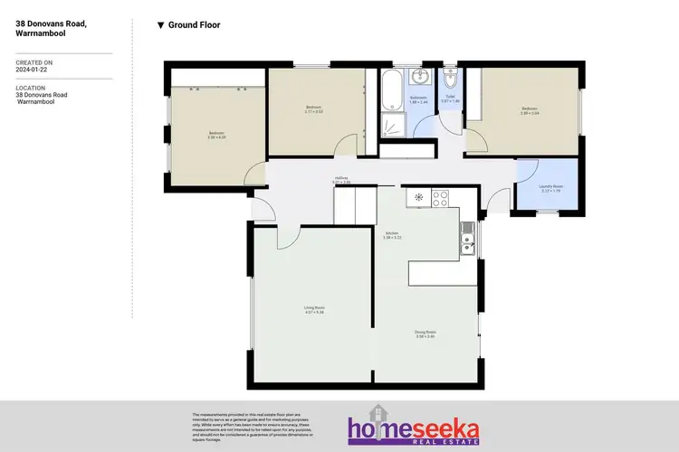 Floorplan of Homely house listing, 38 Donovans Road, Warrnambool VIC 3280